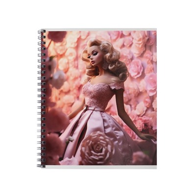 Тетрадь 80л кл на гребне Glamour , обл мел карт, бл офс