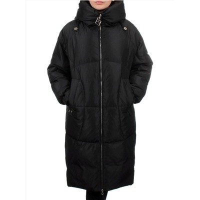 118 BLACK Пальто зимнее женское (холлофайбер 200 гр.)