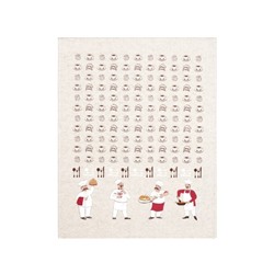 24С26-ШР/р.п./к. 46*60 Полотенце "Поварята new 2" цв. 1 рис. 1047