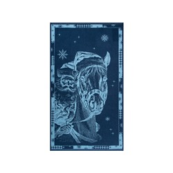 Полотенце махровое 6с103.412ж1 Мороз-наездник(джинс) 50х90см