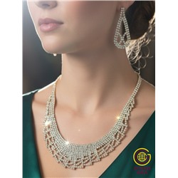 Набор бижутерии "Вечерний шарм" Арт Н5 модель 4 золото