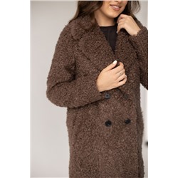 Пальто женское демисезонное 23720 (шоколад)