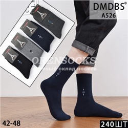 МУЖСКИЕ ХЛОПОК МАХРОВЫЕ НОСКИ С ПРИНТОМ DMDBS АССОРТИ A526