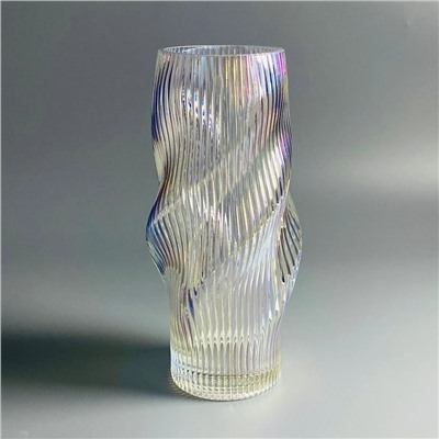 200-181 Декоративная ваза для цветов 29,5см в под.уп.(х6)Стекло