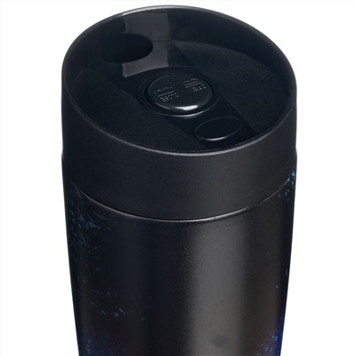 ТЕРМОКРУЖКА AGNESS "ВОЛК" 360МЛ, КОЛБА НЕРЖ.СТАЛЬ 18/10