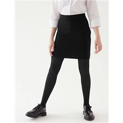 Girls' Long Tube School Skirt (9-16 Yrs)