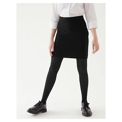 Girls' Long Tube School Skirt (9-16 Yrs)