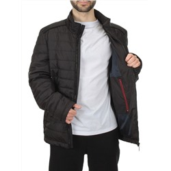 1520 BLACK Куртка мужская демисезонная (80 гр. холлофайбер)