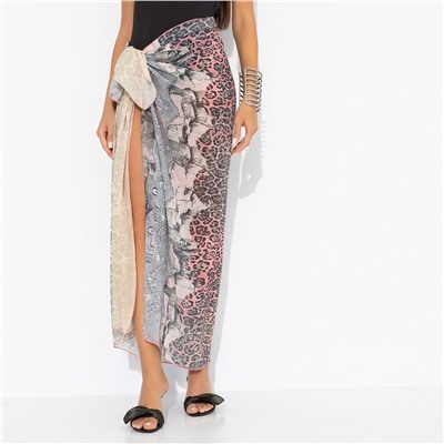 Парео из полупрозрачной ткани, Навстречу приключениям (gray)