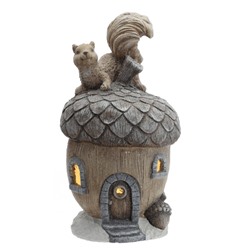 GAEM Фигурка декоративная "Домик" с подсветкой (АААх3, н/п), L30 W30 H46 см