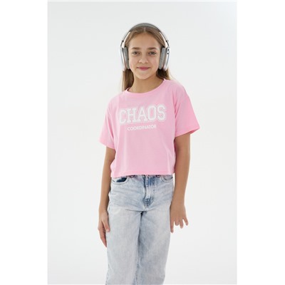 Футболка "Хаос" розовый детская