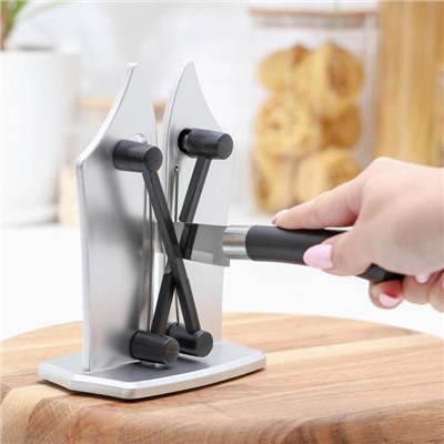 Точилка для ножей Stiebel, 12×8×16.5 см, нержавеющая сталь