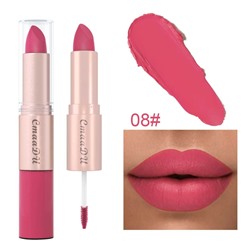 Помада-блеск 2 в 1 Lip Glosses CmaaDu 08