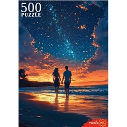 Пазлы 500 "Прогулка по пляжу"