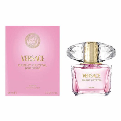 EU Versace Bright Crystal parfum for women 90 ml new