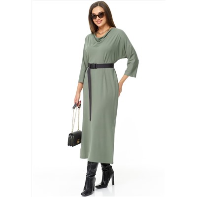 Платье Taita plus 2334 хаки
