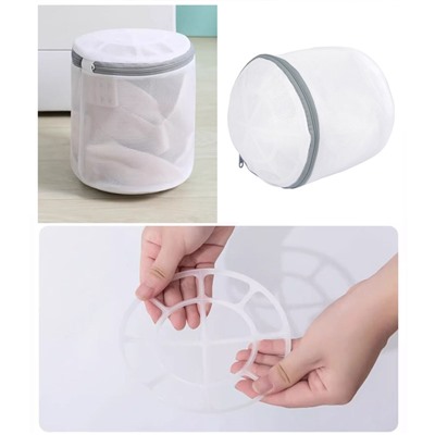 Набор мешков для стирки белья 4 шт.  (3 мешка + Цилиндр)