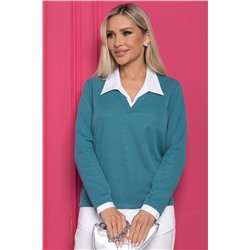 Джемпер "На высоте" (бирюза) Б8864