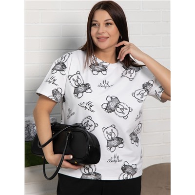 Футболка Бриса (белая) Б15370-20М