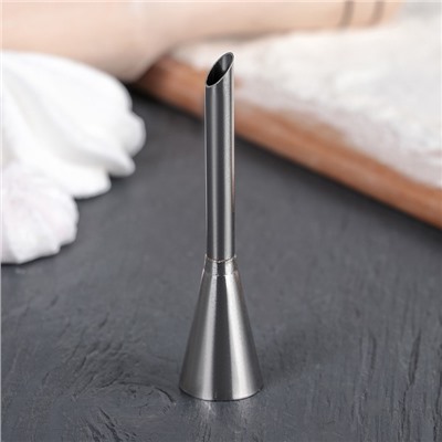 Насадка кондитерская для начинки KONFINETTA «Эклер», d=1.7 см, выход d=0.7 см, нержавеющая сталь