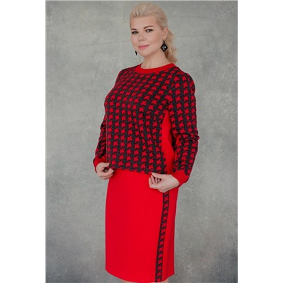 Юбка ASV 2457-1 красный