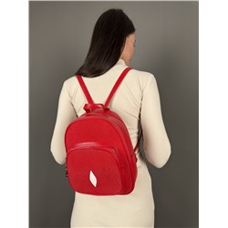 Рюкзак женский из кожи ската