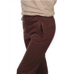NOE103 BROWN/BEIGE Костюм спортивный женский (хлопок 90%, полиэстер 10%)