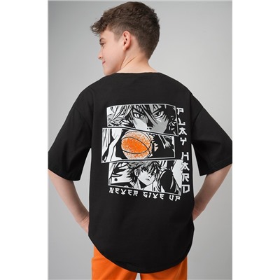 Детская футболка оверсайз Happyfox