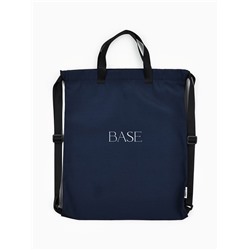 Мешок для обуви "Base", цвет графит, два вида ручек, 41х31 см