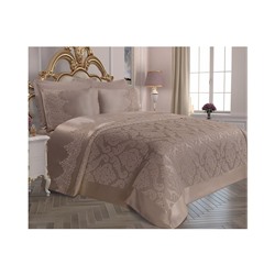 Комплект Постельного Белья с Покрывалом 240x260 см ЕВРО 2 сп.Pike Set Le Jardin D'OR