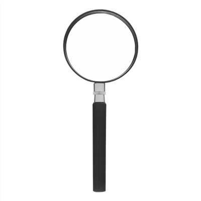 Лупа 5 кратная, D 60 мм, с рукояткой Sparta