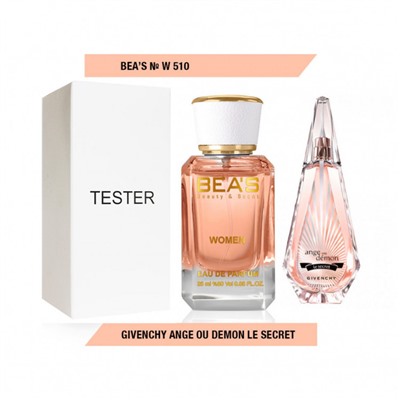 Tester Beas W510 Givenchy Ange Ou Demon Le Secret Women edp 25 ml, Парфюм женский Beas W510 создан по мотивам аромата Givenchy Ange Ou Demon Le Secret