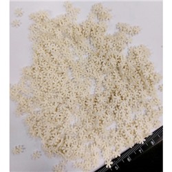 Кондитерская посыпка Фигурная (снежинка белая) 1кг/ФСД