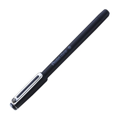 Ручка шариковая Pentel iZee, синий матовый корпус, металлический клип, узел 0.7 мм, чернила чёрные