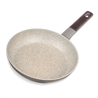 СКОВОРОДА С АНТИПРИГАРНЫМ ПОКРЫТИЕМ PFLUON MARBLE, 24*4,8 СМ