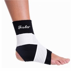 F 2223 Фиксатор голеностопный неопреновый с дополнительными стяжками Fosta р.M