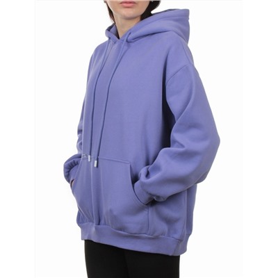 2610 VIOLET Толстовка женская (85% хлопок, 10% полиэстер, 5% спандекс)