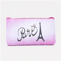 Косметичка на молнии, цвет розовый