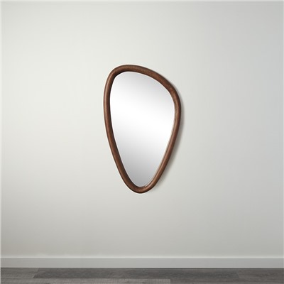 Зеркало настенное Torhill, 42х70 см, коричневое