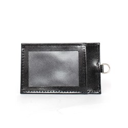 Визитница-кардхолдер Croco-В-216-1 н/к,  3карм,  черный шик (1)  261090