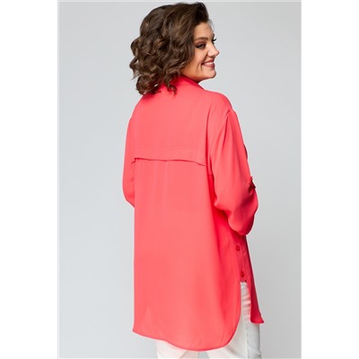 Блуза Anastasia Mak 1131 коралл