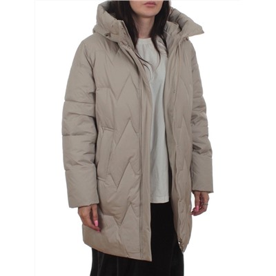 2404 GRAY Куртка зимняя женская (200 гр. холлофайбер)