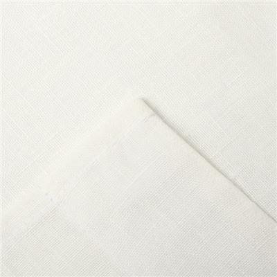 Комплект штор для кухни с подхватами Этель Кitchen linen, 150×176 см-2 шт., 100% лён 240 г/м²