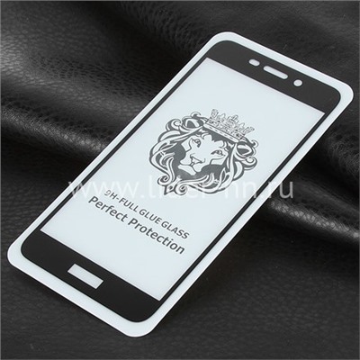 Защитное стекло на экран для Huawei Honor V9 Play 5-10D (ELTRONIC) черное