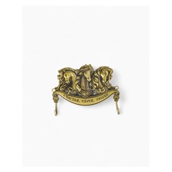 Ключница новогодняя «Тройка лошадей», металл