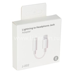 Переходник с 3.5 Jack (F) на Lightning; работают через Bluetooth