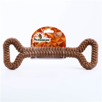 Жевательная игрушка для собак ПИЖОН "Большая кость", массажная, 32 х 11
