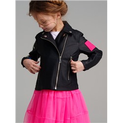 Куртка из экокожи для девочки