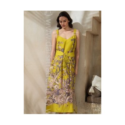 №5409 Платье пляжное "Fiji" Mia-Amore Дроп лен