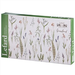 БЛЮДО LEFARD "GRASSLAND" В ФОРМЕ ЛИСТА 36,5*21*3 СМ